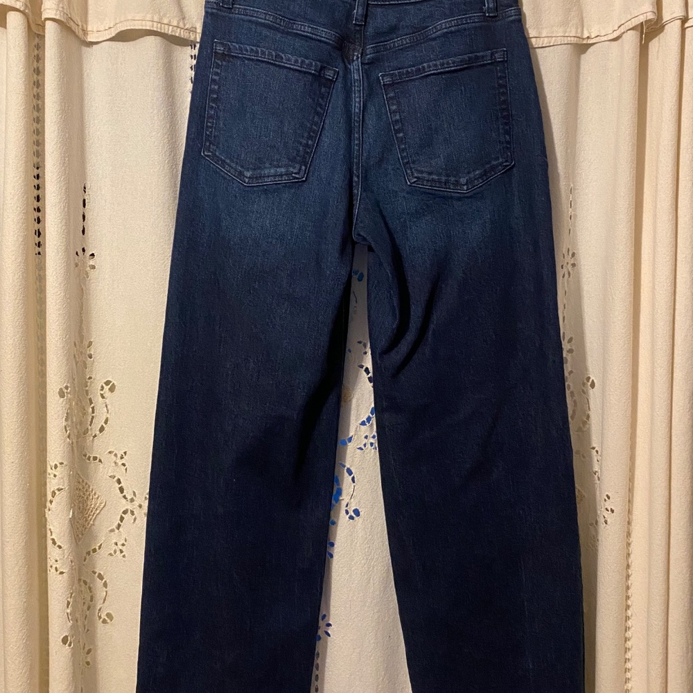 Maurices Dark High Rise Wide Leg Jean - Picture 5 of 6